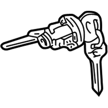 Toyota 69057-35080 Ignition Lock Cylinder
