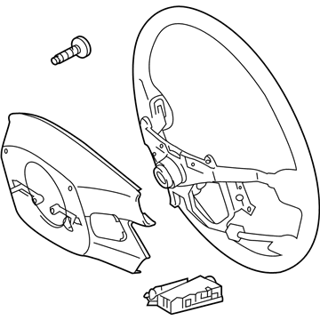 Toyota Land Cruiser Steering Wheel - 45100-60760-E5