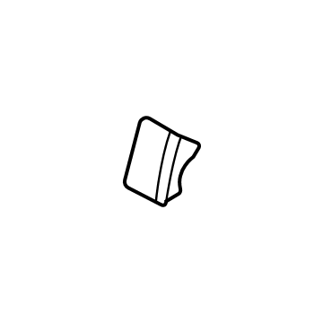 Toyota 71629-0C140-C0 Front Cover Trim