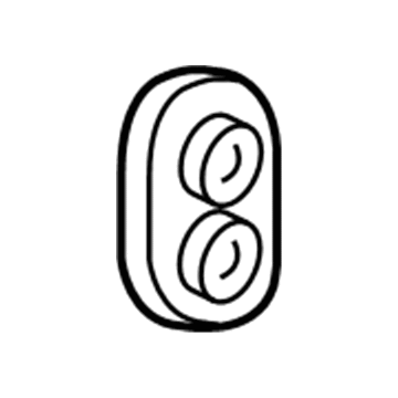 Toyota 90480-A0004 Heater Core Grommet