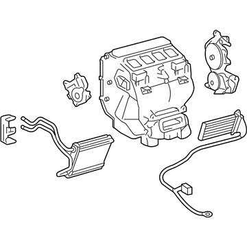 Toyota 87050-06591 A/C & Heater Assembly