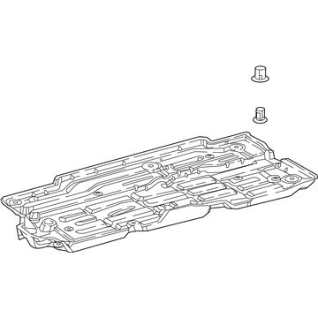Toyota 58165-10060 Under Cover