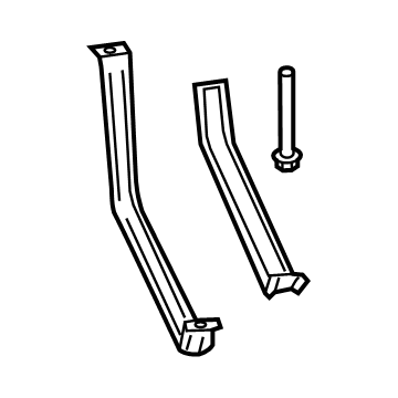 Toyota RAV4 Fuel Tank Strap - 77602-0R040