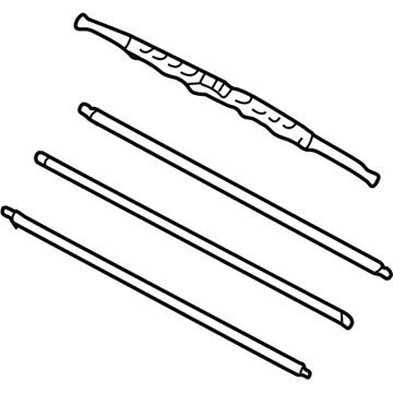 Toyota 85212-47021 Wiper Blade, Passenger Side