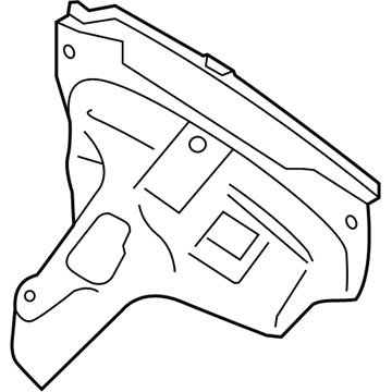 Scion Exhaust Heat Shield - 17167-47022