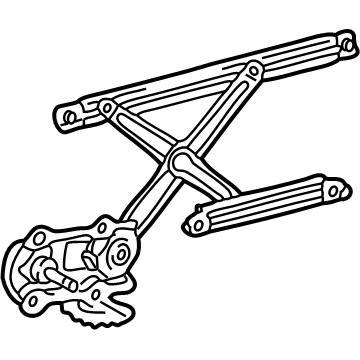 Toyota Camry Window Regulator - 69801-AA032