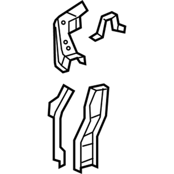 Toyota Camry Radiator Support - 53202-06130