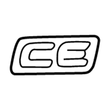 2004 Toyota Corolla Emblem - PT577-1A780