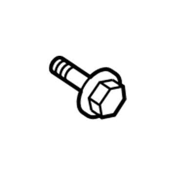 Toyota 91651-B0616 Bolt, With Washer