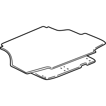Toyota 64711-52070-C0 Floor Mat