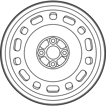 Toyota Yaris Spare Wheel - 42611-WB007