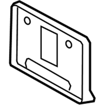 Toyota 75101-08030 License Bracket, Front