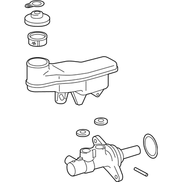 Scion iQ Master Cylinder Repair Kit - 47201-74031