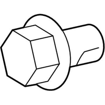 Scion 90119-A0345 Horn Mount Bolt