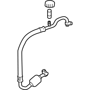 Toyota Tundra A/C Hose - 88704-0C040
