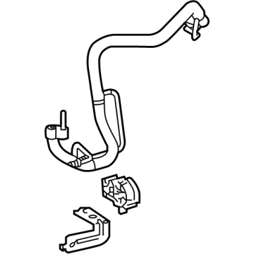 Toyota A/C Hose - 88710-0C730
