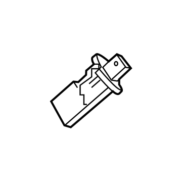 Toyota Mass Air Flow Sensor - 22204-WAA01