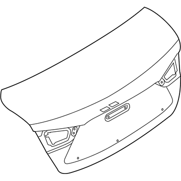 Scion 64401-WB005 Trunk Lid