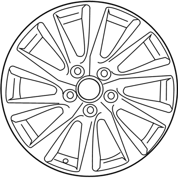 Toyota Camry Spare Wheel - 42611-33C40