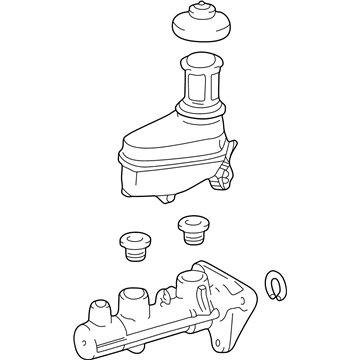 Toyota Corolla Brake Master Cylinder - 47201-12800