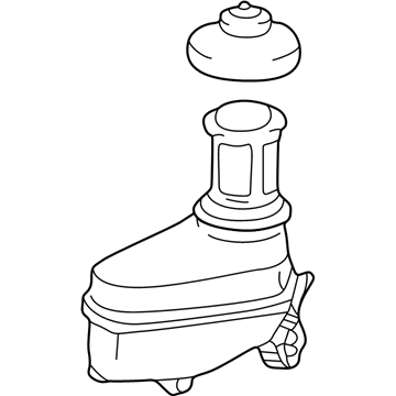 Toyota Corolla Brake Master Cylinder Reservoir - 47220-02020