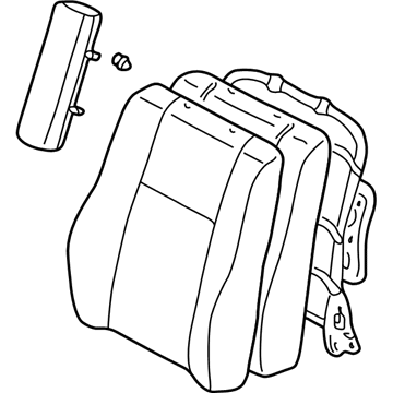 Toyota 71430-02141-C0 Seat Back Assembly