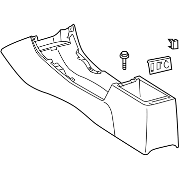 Scion Center Console Base - 58901-21091-B0