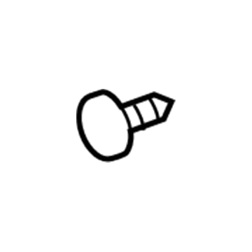 Toyota 90467-A0002-C0 Trunk Side Trim Clip