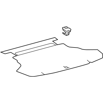 Toyota 64770-06290-C0 Floor Cover