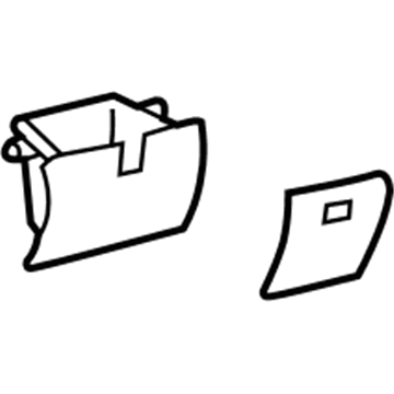 Toyota 55450-06030-B0 Coin Holder
