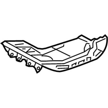Toyota 71015-0C040 Seat Frame, Passenger Side