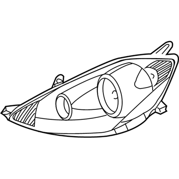 Toyota Sienna Headlight - 81185-AE040