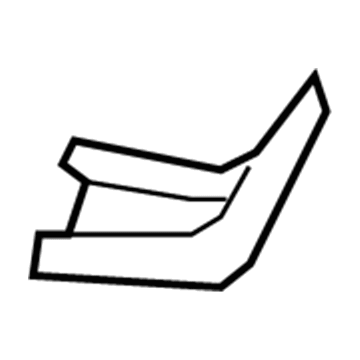 Toyota 61145-0R010 Gusset, Lower Passenger Side