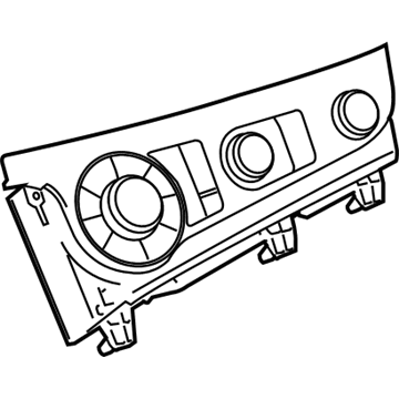 Toyota A/C Switch - 55900-08141-B0