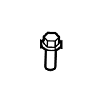 Toyota 90080-11353 Console Base Bolt