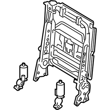 Toyota 79303-0C021 Seat Back Frame