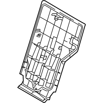 Toyota 71702-10010 Seat Back Panel