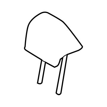Toyota 71940-10260-C0 Headrest, Outer