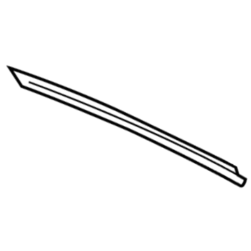 Toyota 75987-47011 Stripe, Rear Passenger Side