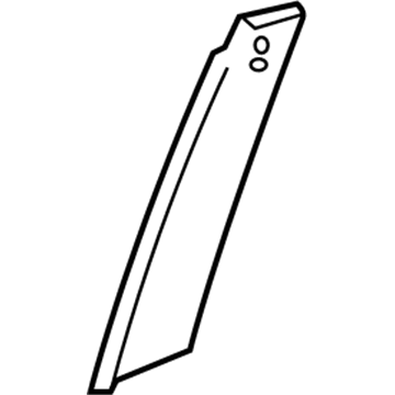 Toyota 75762-47010 Frame Molding, Front Driver Side