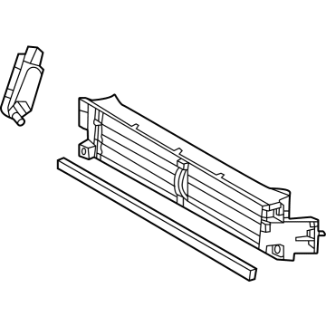 Toyota 53180-42060 Shutter Assy,  Radiator