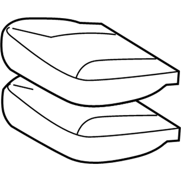 Toyota Yaris Seat Cushion - 71528-52C81-B0