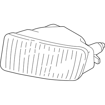 Toyota 81211-60122 Lens & Housing, Passenger Side