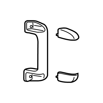 Toyota 74630-0C090-B0 Grip Handle