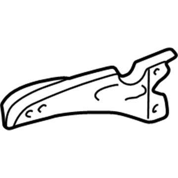 Toyota 55714-20160 Side Panel, Driver Side