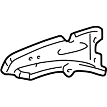 Toyota 55713-20160 Side Panel, Passenger Side