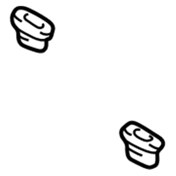 Toyota 72693-02010 Lock Retainer