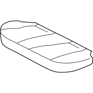 Toyota 71075-02121-C0 Cushion Cover
