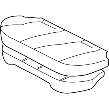 Toyota 71460-02131-C0 Cushion Assembly