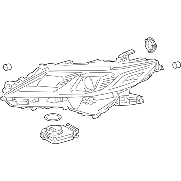 Toyota Camry Headlight - 81150-06F40